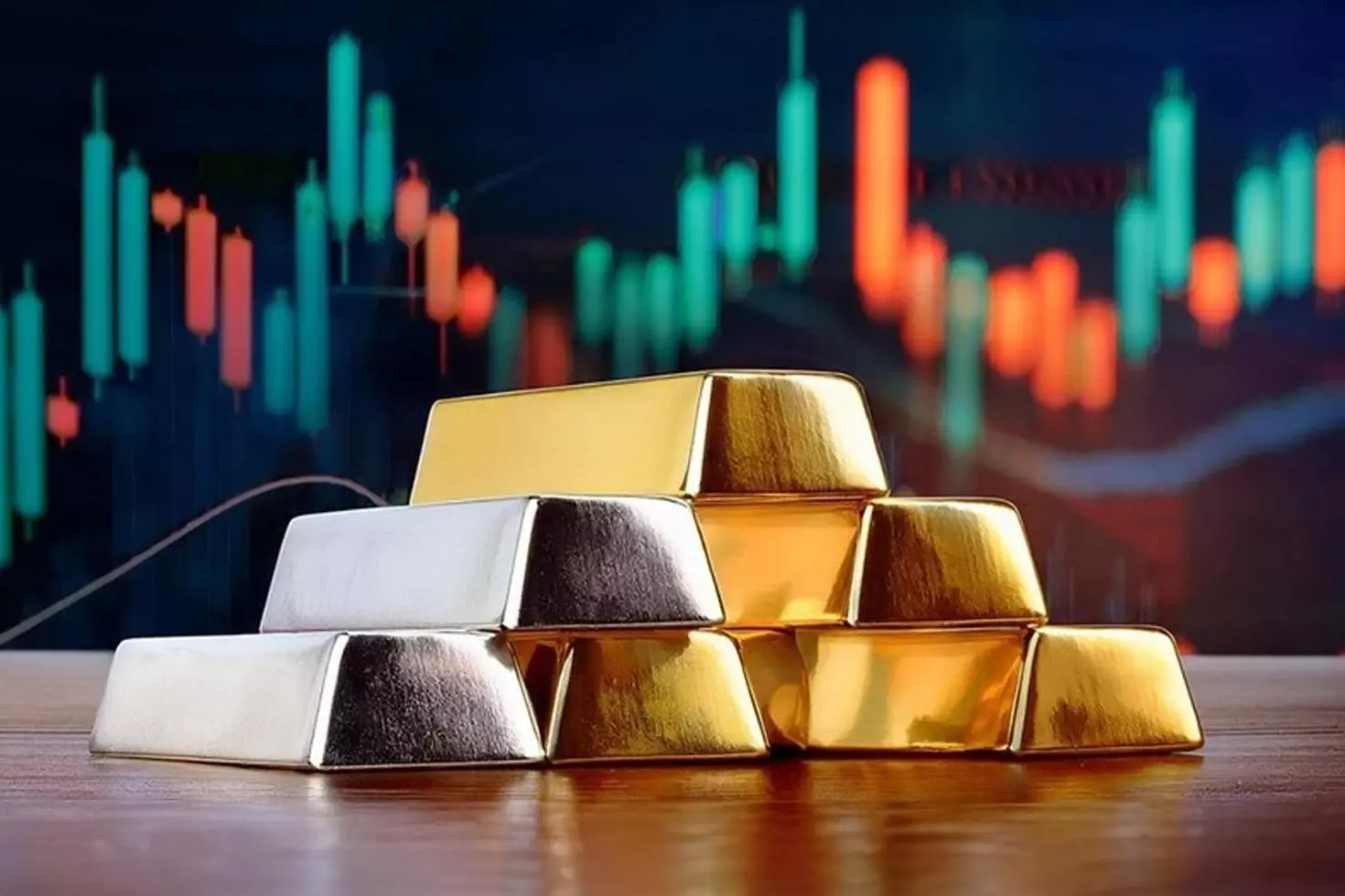 Dev banka hedef çıtasını yükseltti Altın rekora yakın, gümüş zirveyi zorluyor