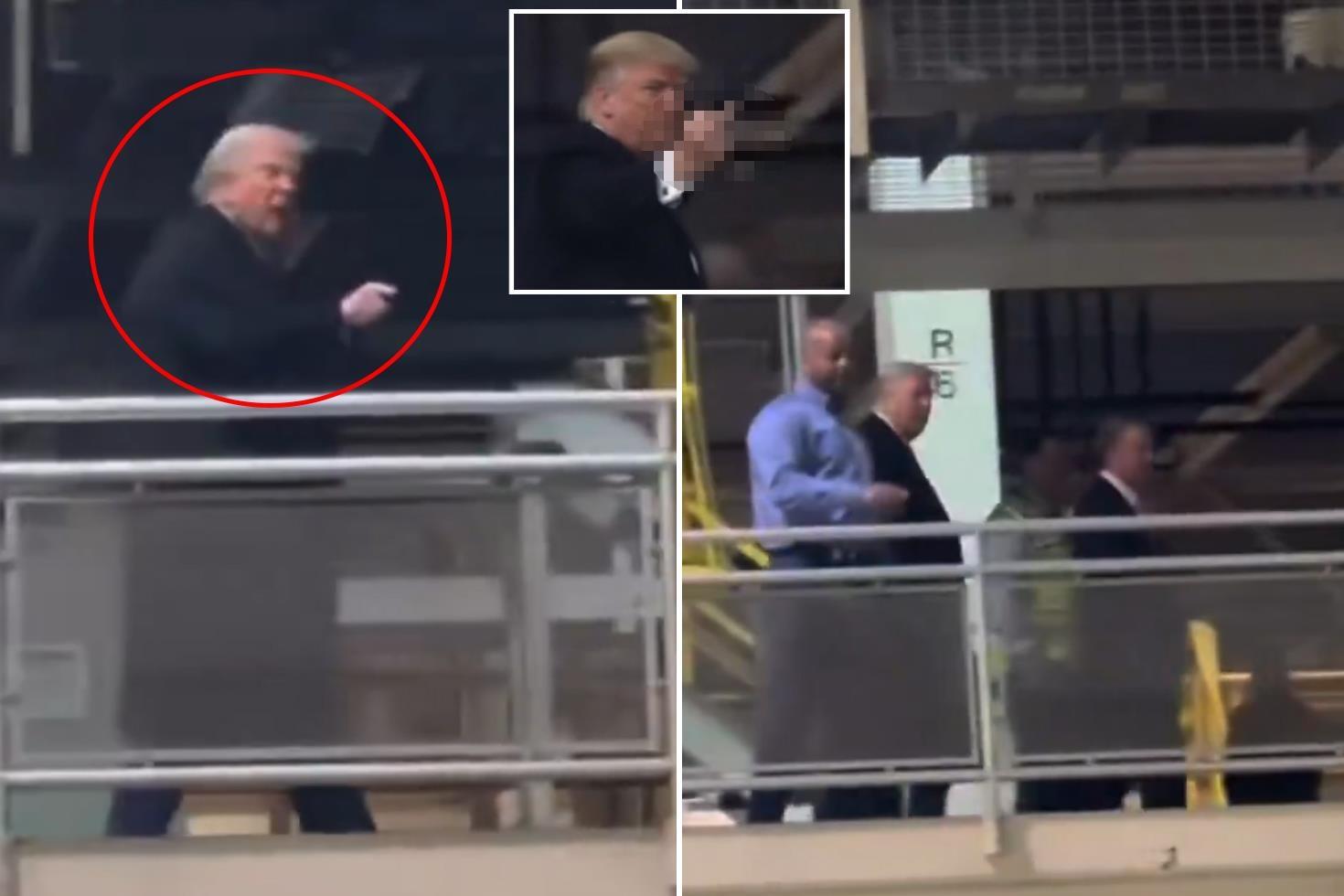 Trump’a “Pedofili koruyucusu“ diye bağıran fabrika çalışanı işten çıkarıldı