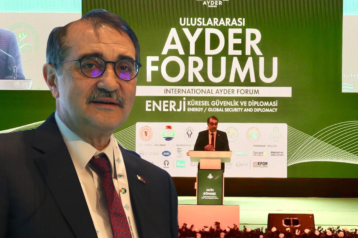 Ayder Forumu’nda konuşan Fatih Dönmez: Türkiye stratejik konumu sayesinde enerjide kritik rol üstleniyor