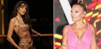 Demet'ten Hande Erçel'in ödül töreni kıyafetine olay yorum