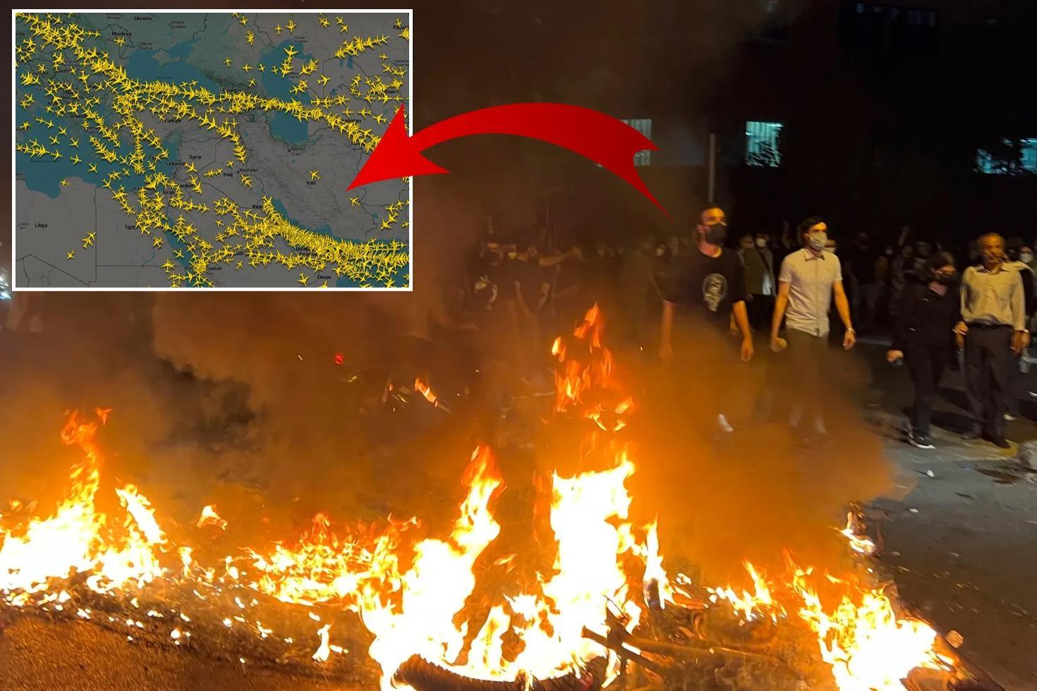 İran alarm durumuna geçti Hava sahası kapatıldı