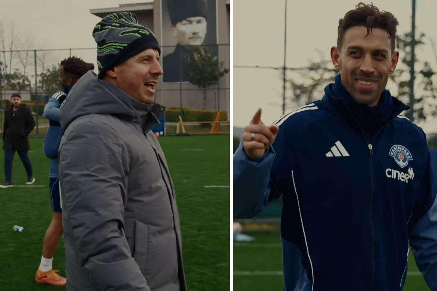 Kasımpaşa’nın antrenman videosu viral oldu