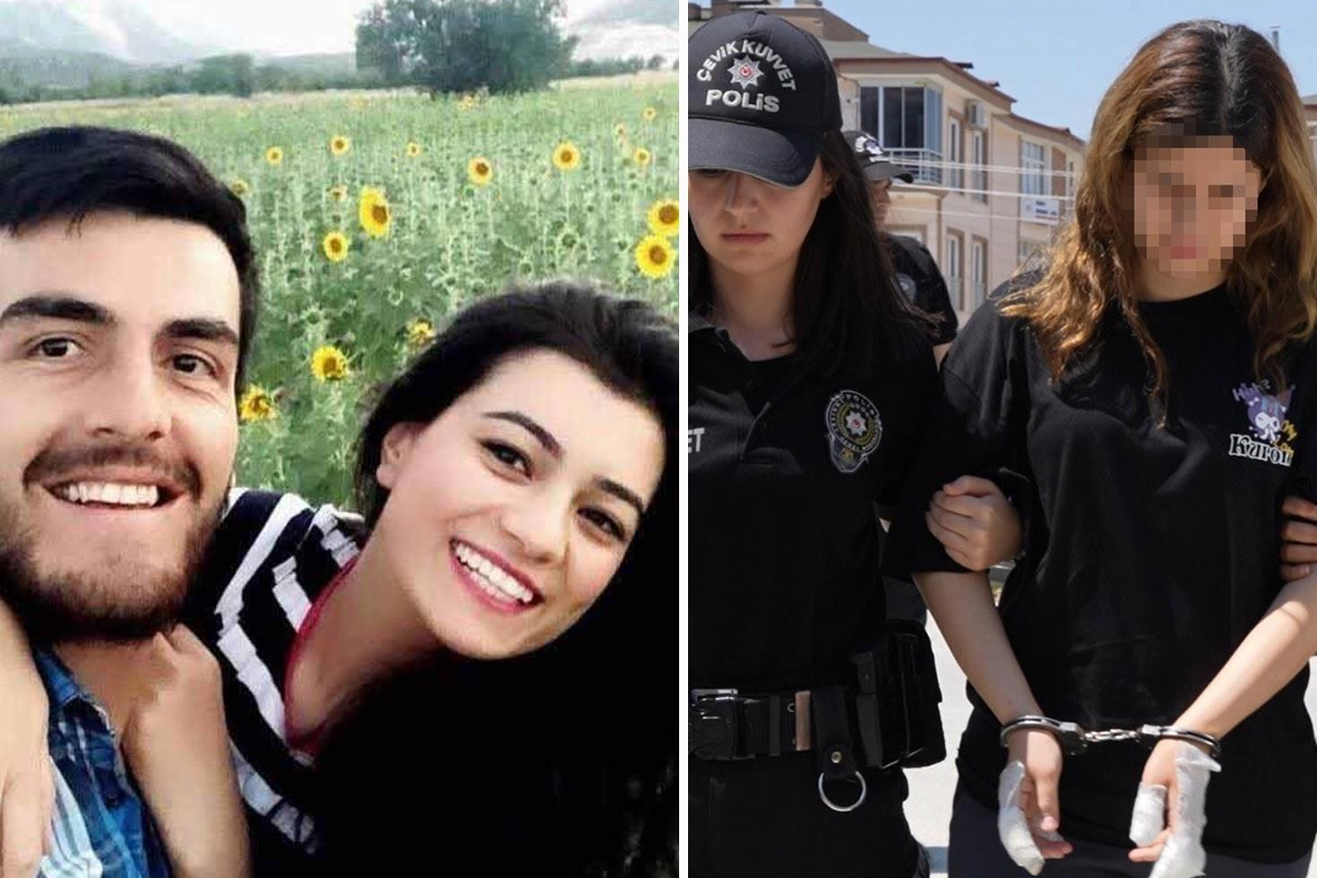 Eşinin katilinin beklediği bilgiyi, mesajla vermiş