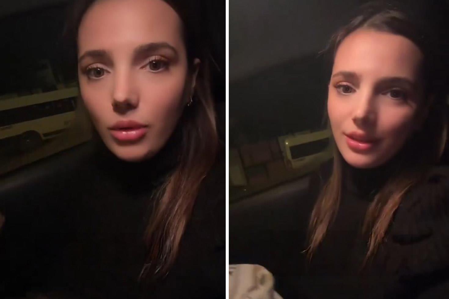 Komşusu yüzünden evine gidemiyor Video çekip isyan etti