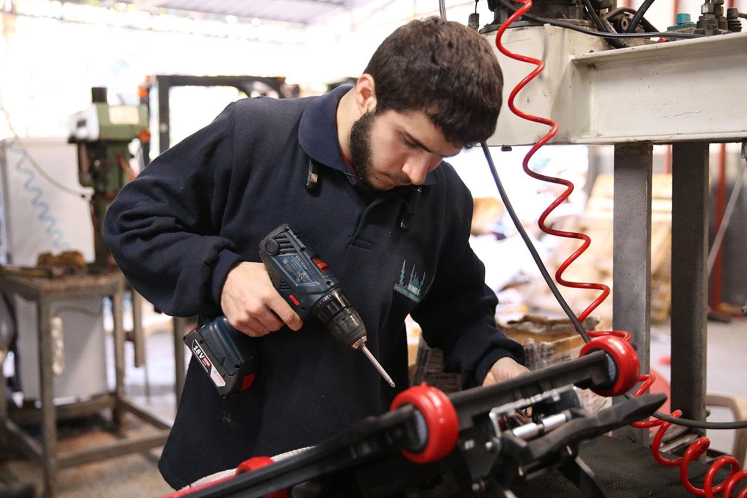Hatay’da üretiliyor, 50 ülkeye satılıyor Vidasına kadar yerli
