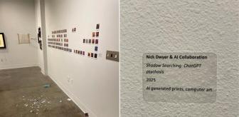 Galerideki eseri duvardan söküp yedi, 30 gün hapisle karşı karşıya