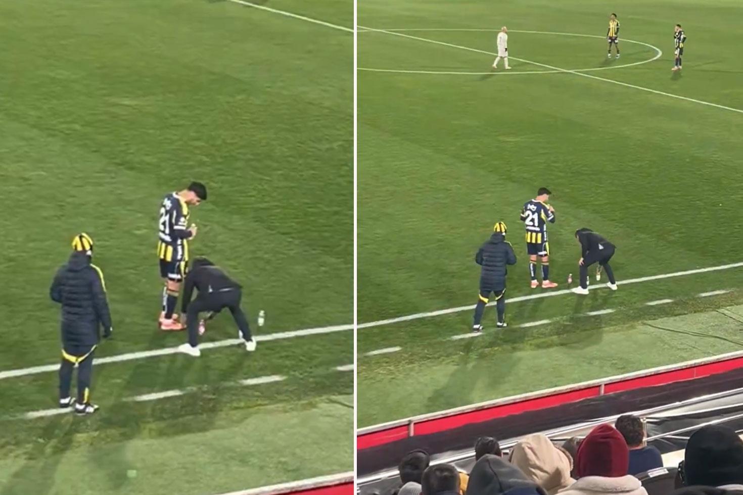 Galibiyet böyle geldi Maça damga vuran görüntü