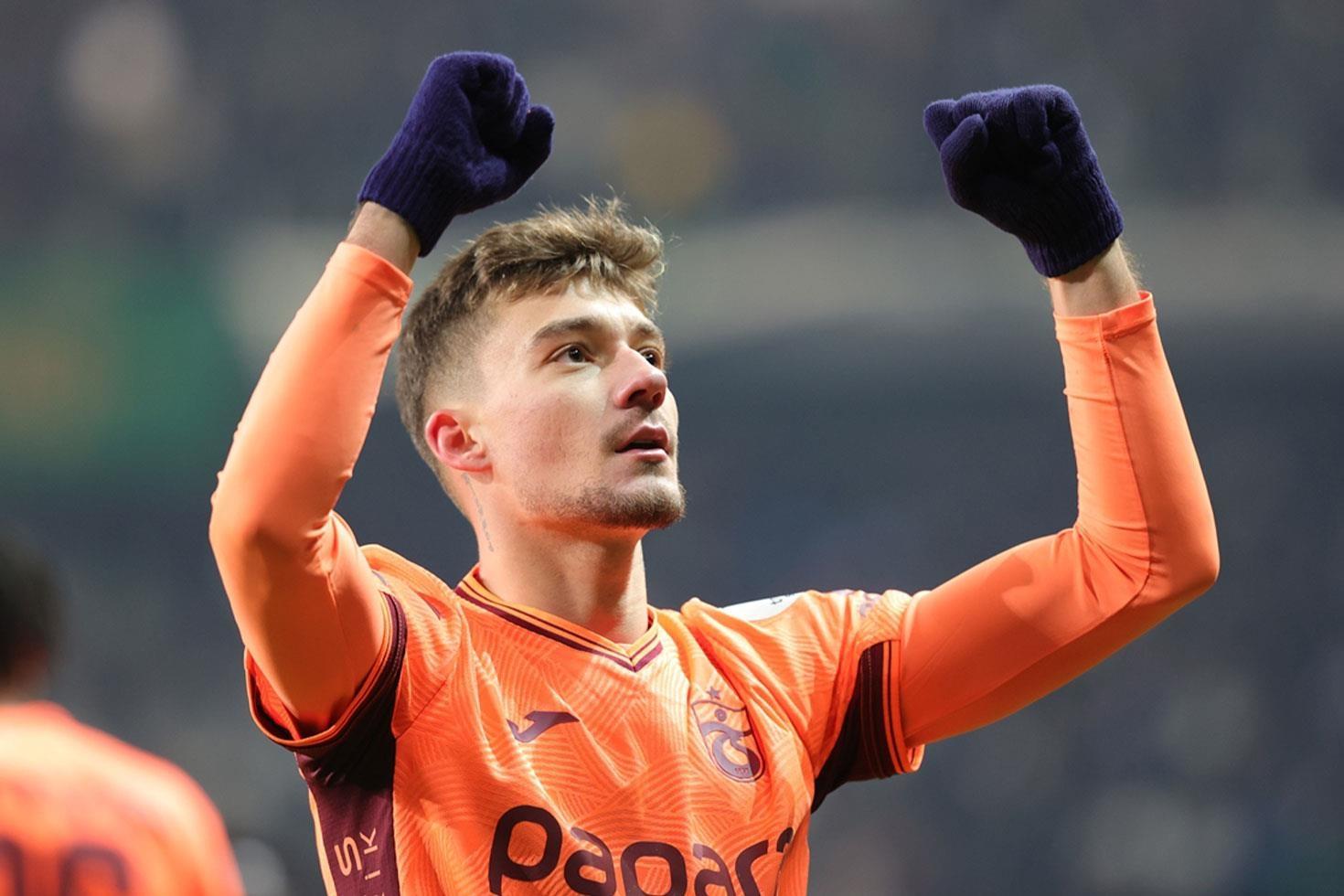 Ernest Muçi, Beşiktaş’ta 1.5 yılda yaptığını Trabzonspor’da 18 maçta başardı