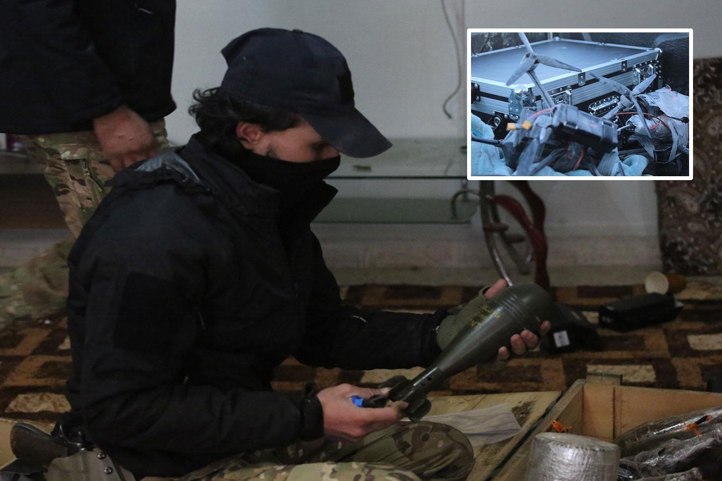 Tişrin Barajı’nın altında SDG’ye ait mühimmat deposu bulundu