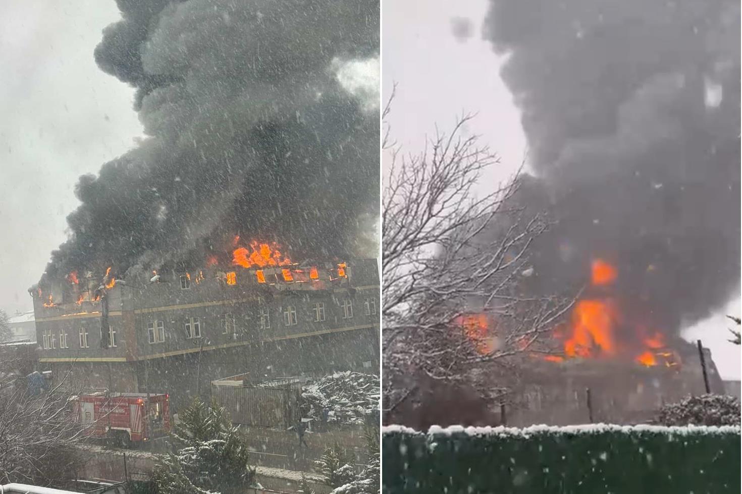 Tuzla’da çakmak fabrikasında yangın Tesis kullanılmaz hale geldi