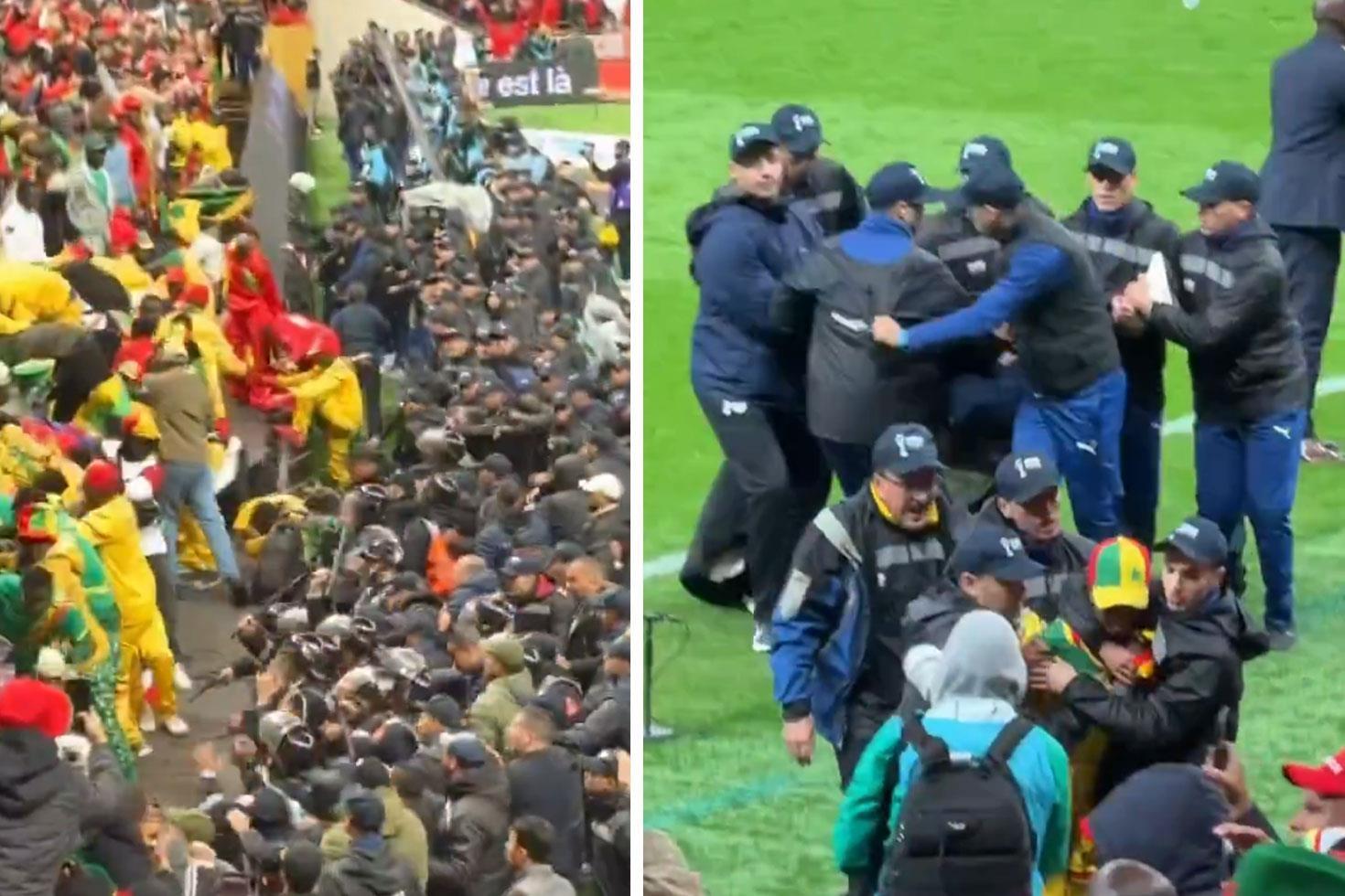 Hiç acımadılar Dev finali gölgede bırakan görüntü