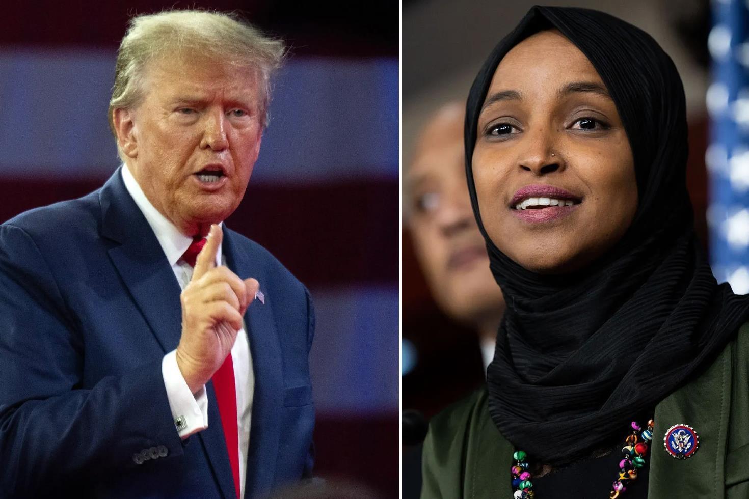 Trump, Somali asıllı Ilhan Omar’ı hedef aldı: Her şeyi biliyor, ülkeden atılmalı