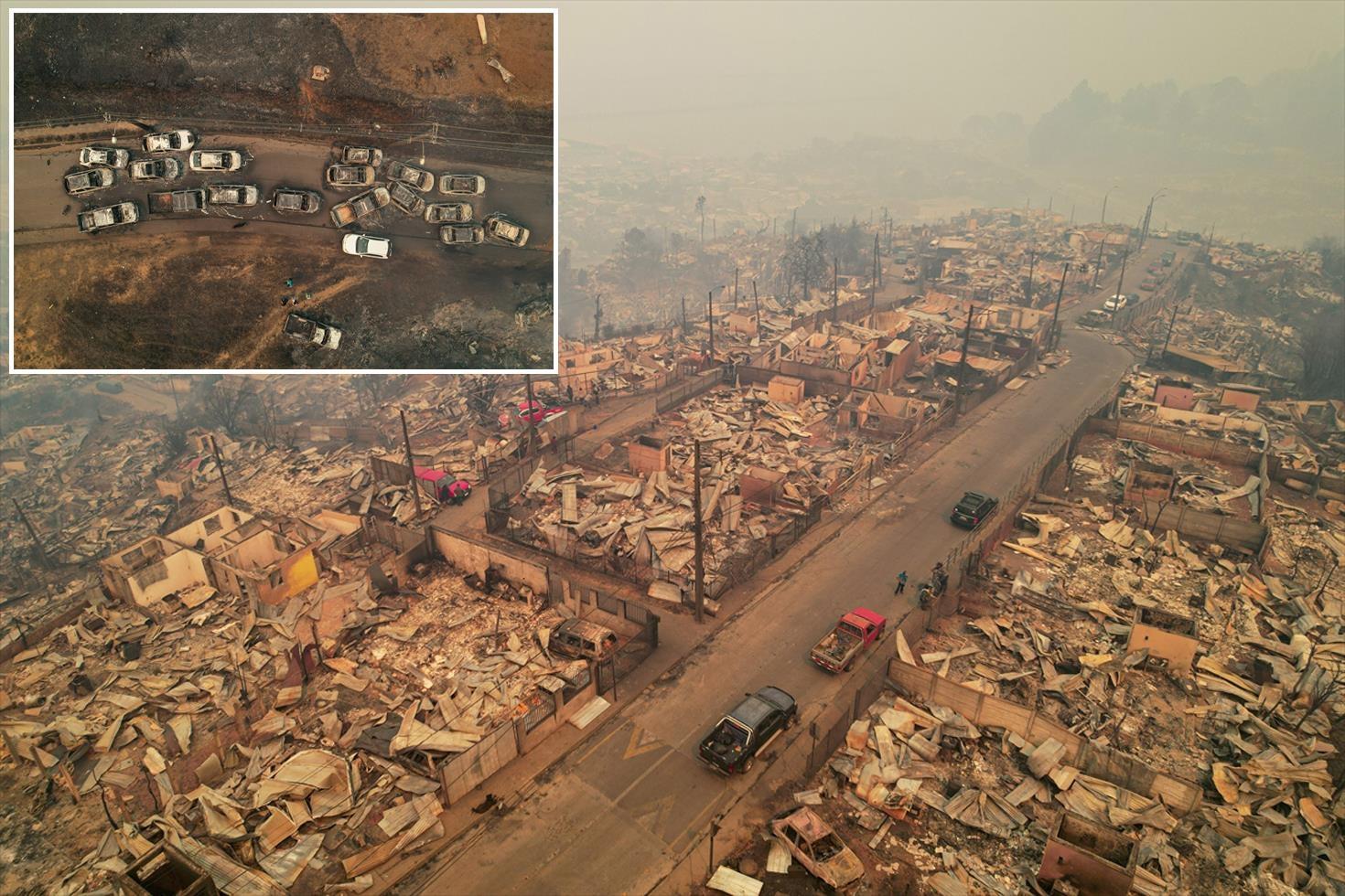 Ülke felaketi yaşıyor 300 ev küle döndü, OHAL ilan edildi