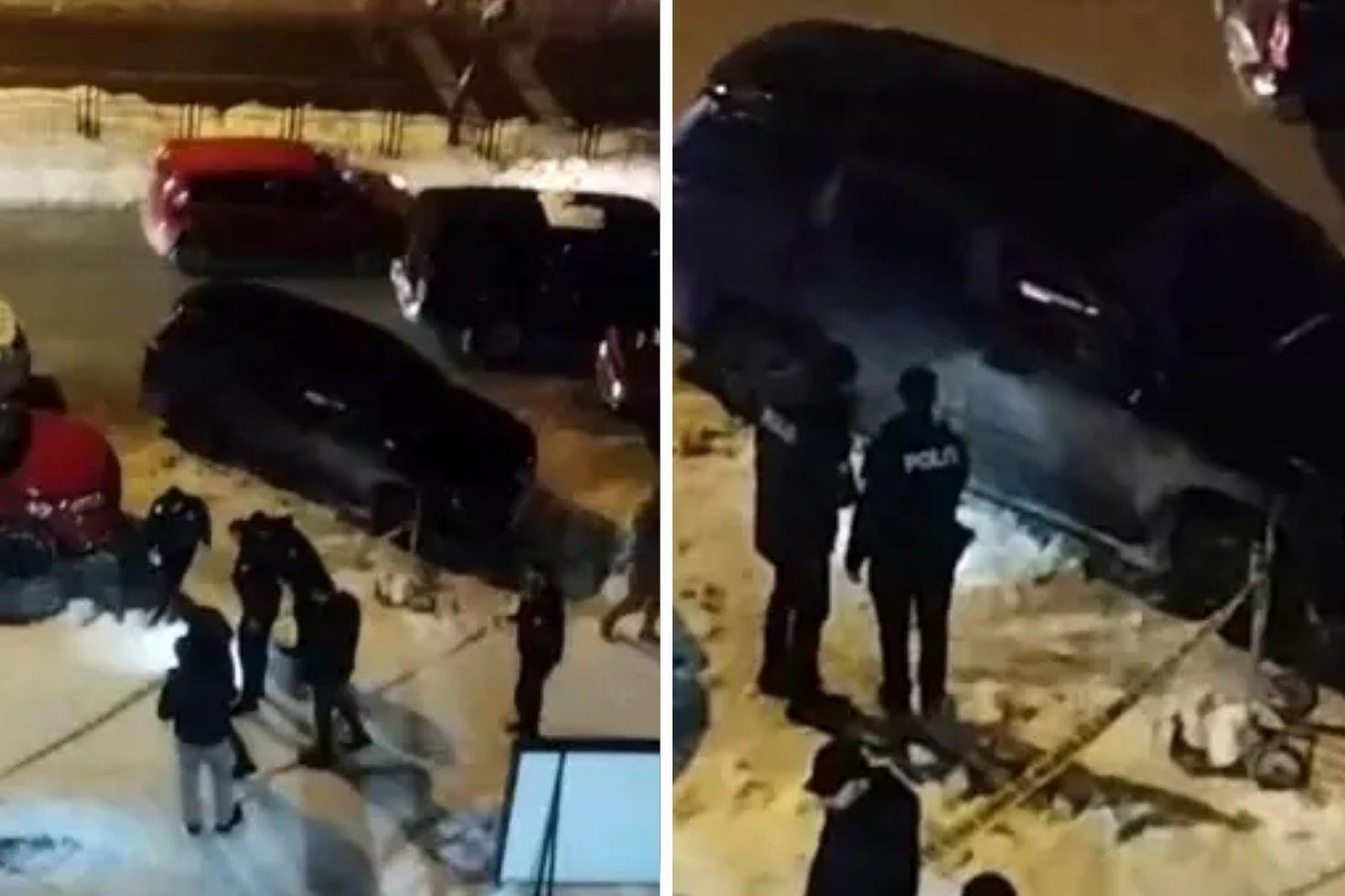 Kar maskesiyle kurşun yağdırdı