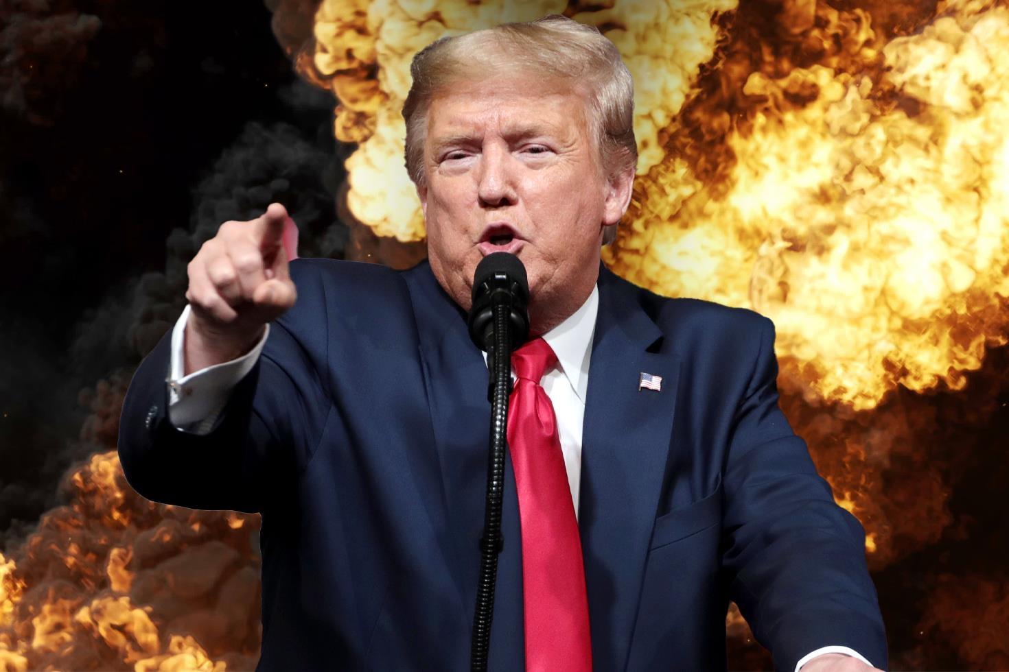 Trump’tan “suikast“ açıklaması: Bana bir şey olursa İran’ı haritadan silecekler