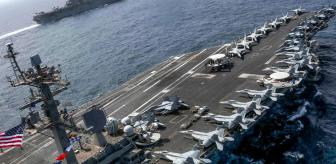 ABD'den savaş hazırlığı! Uçaklar indi, savaş gemisi yola çıktı