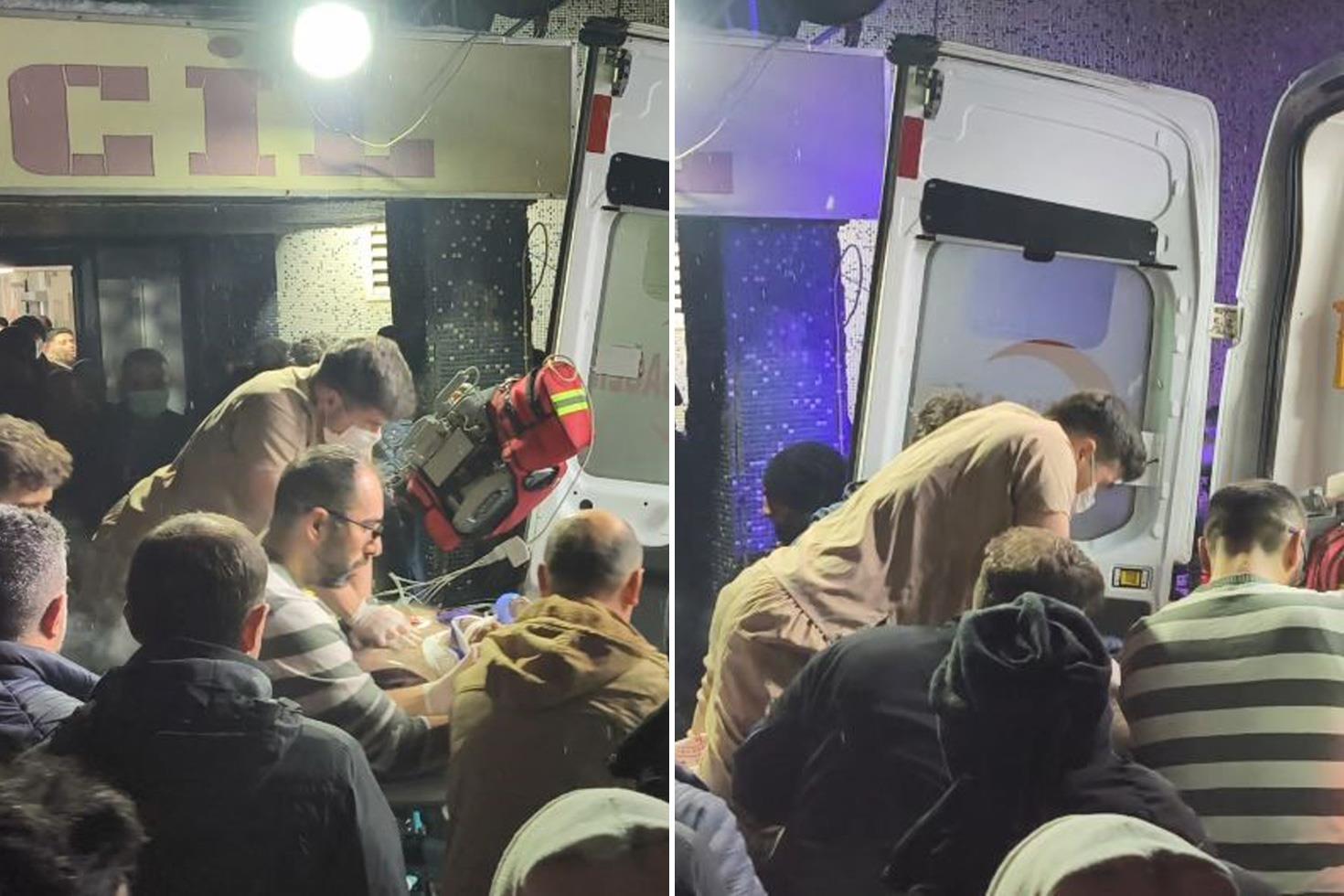 Sevk sırasında kalbi durdu, doktor sedye üzerinde kalp masajı yaptı