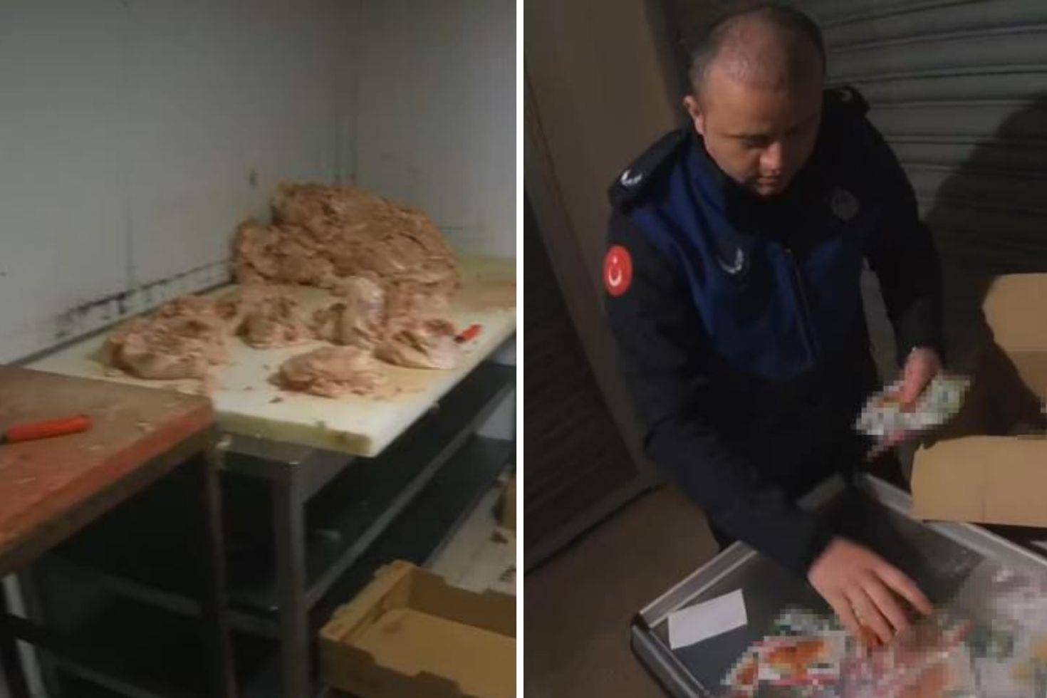 Mide bulandıran görüntülerin ardından ekipler harekete geçti İşletme mühürlendi