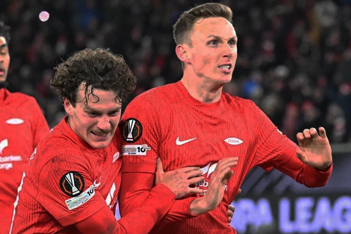 Nefes kesen son UEFA Avrupa Ligi’nin liderini 9010’daki golle yıktılar