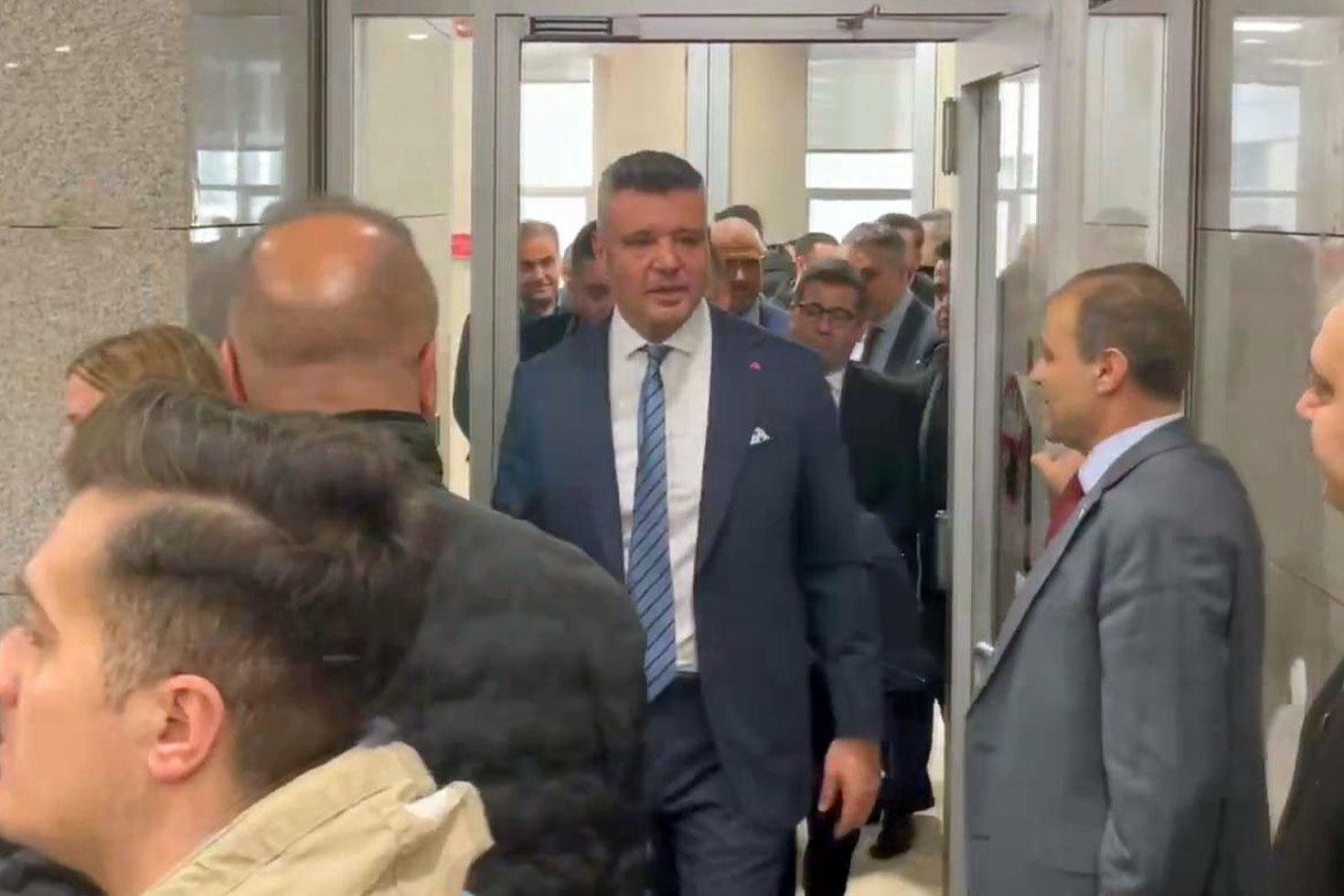 Sadettin Saran hakim karşısına çıktı