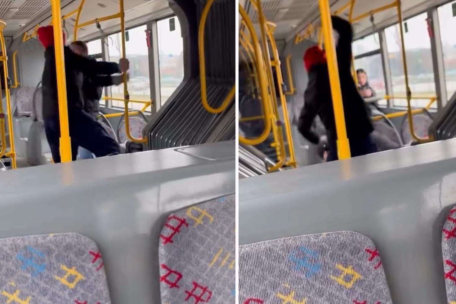 Otobüste tartıştığı genci darbeden şüpheli yakalandı