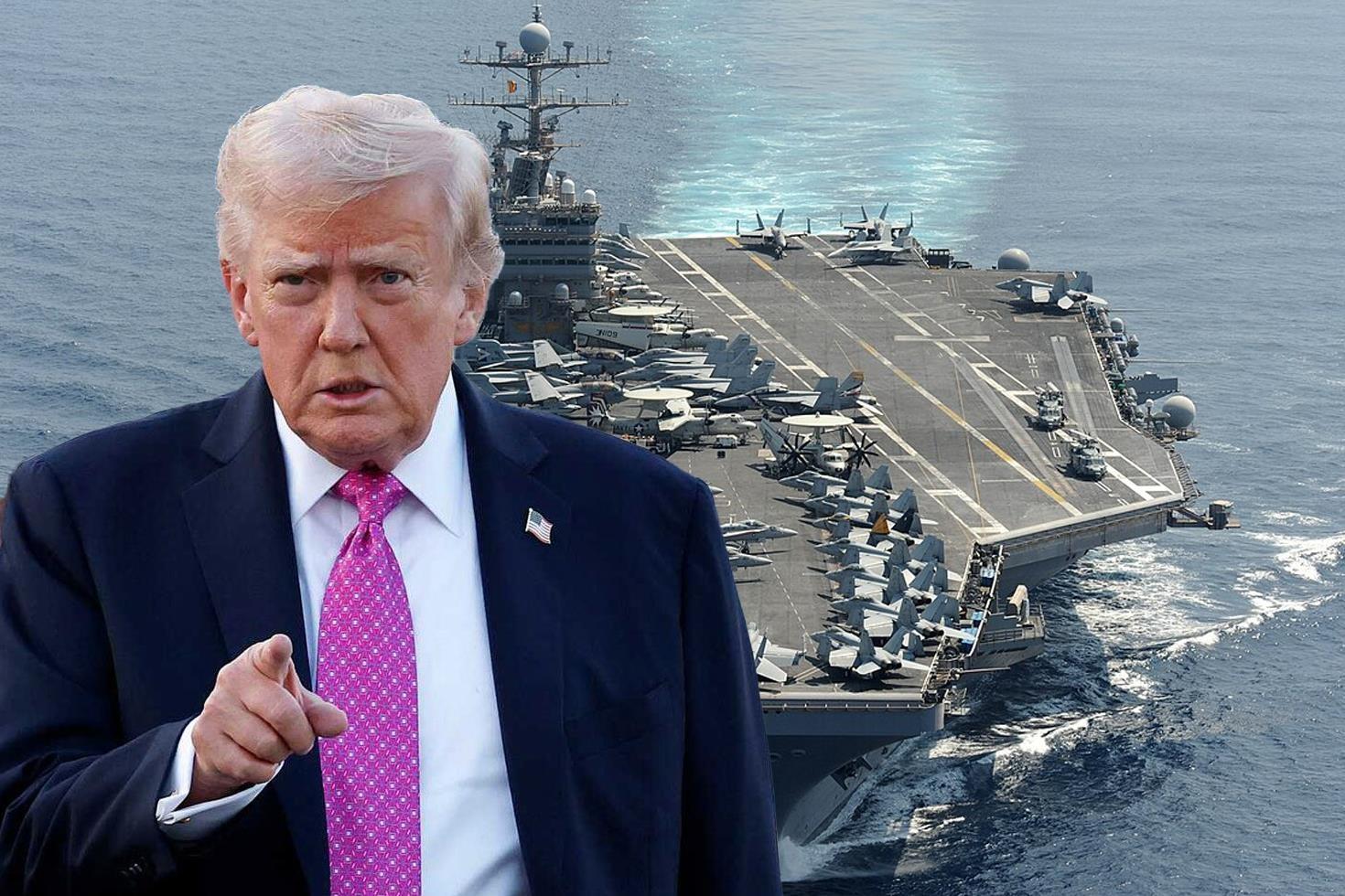 Savaş hazırlığı gibi hamle Trump: O yöne giden çok sayıda gemimiz var