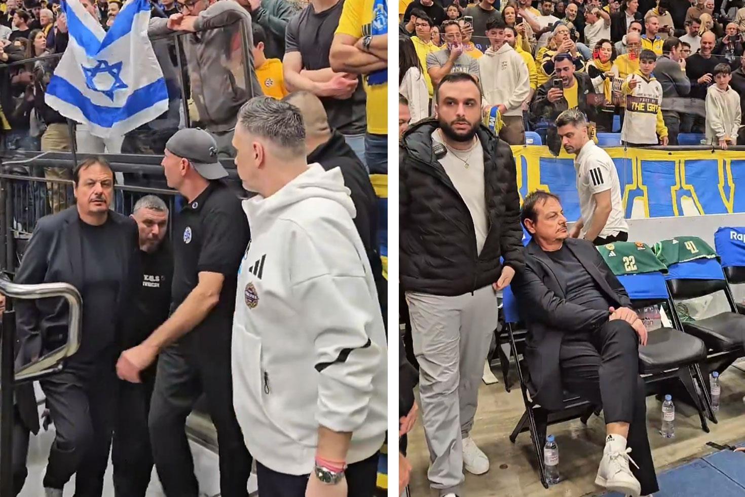 İsrail’de Ergin Ataman’a çirkin saldırı