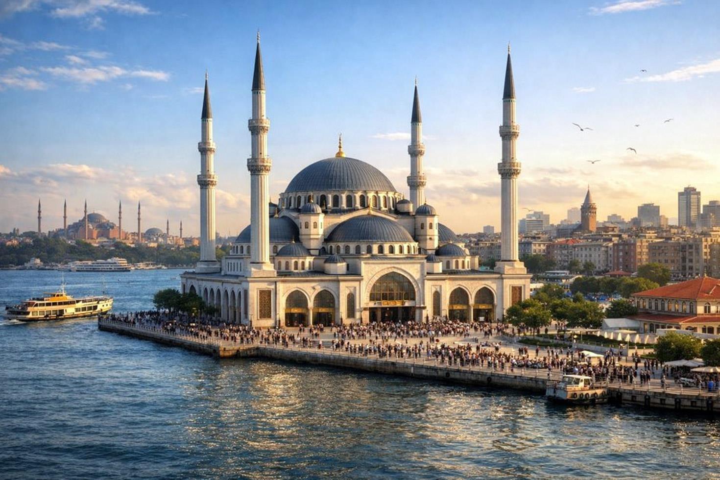 2015 yılında duyurulan projeye mahkemeden onay çıktı: Kadıköy sahiline cami geliyor