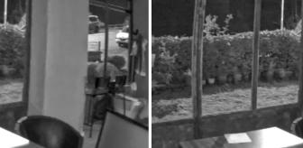 Balıkesir'de meydana gelen deprem işyeri kamerasına böyle yansıdı