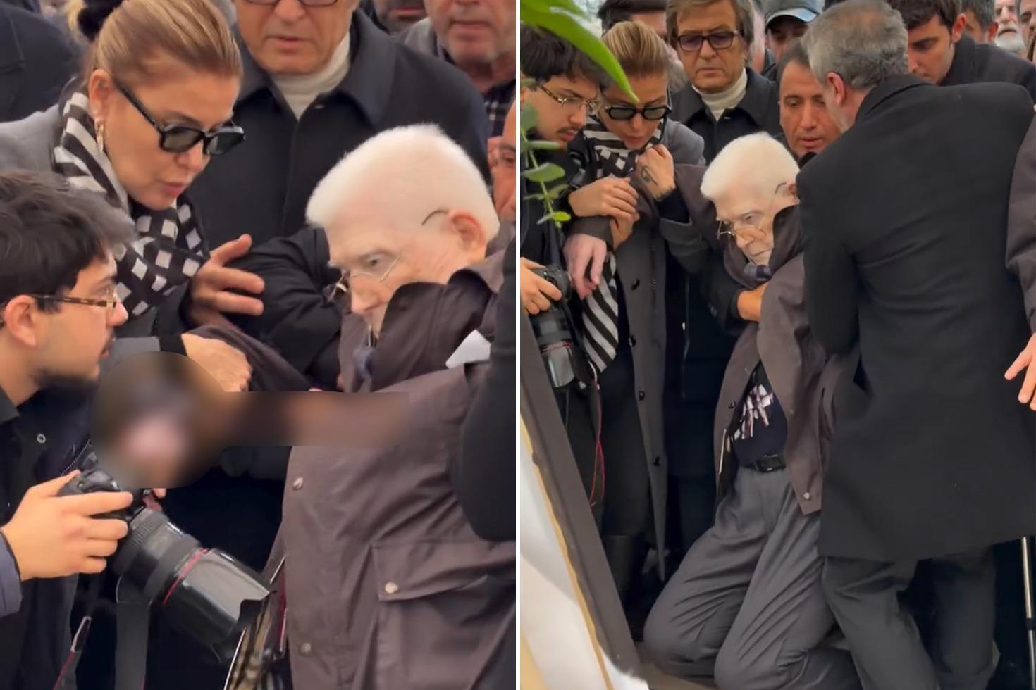 Haldun Dormen’in cenazesinde korkutan anlar İzzet Günay bayıldı