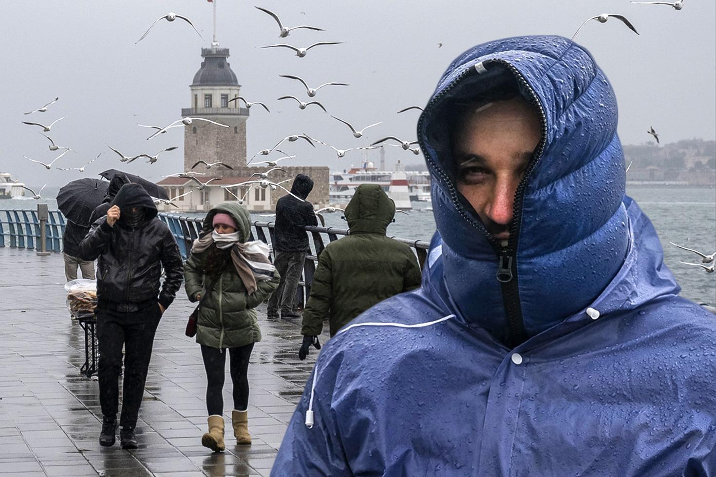 Meteoroloji’den İstanbul’a 4 günlük uyarı Yarın başlıyor