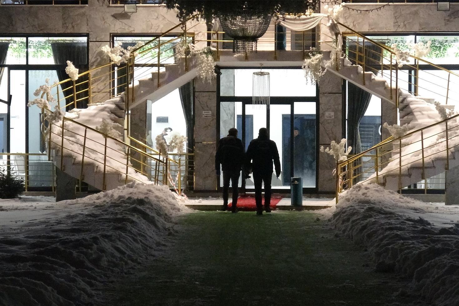 Malatya’da nişan töreninde panik anları