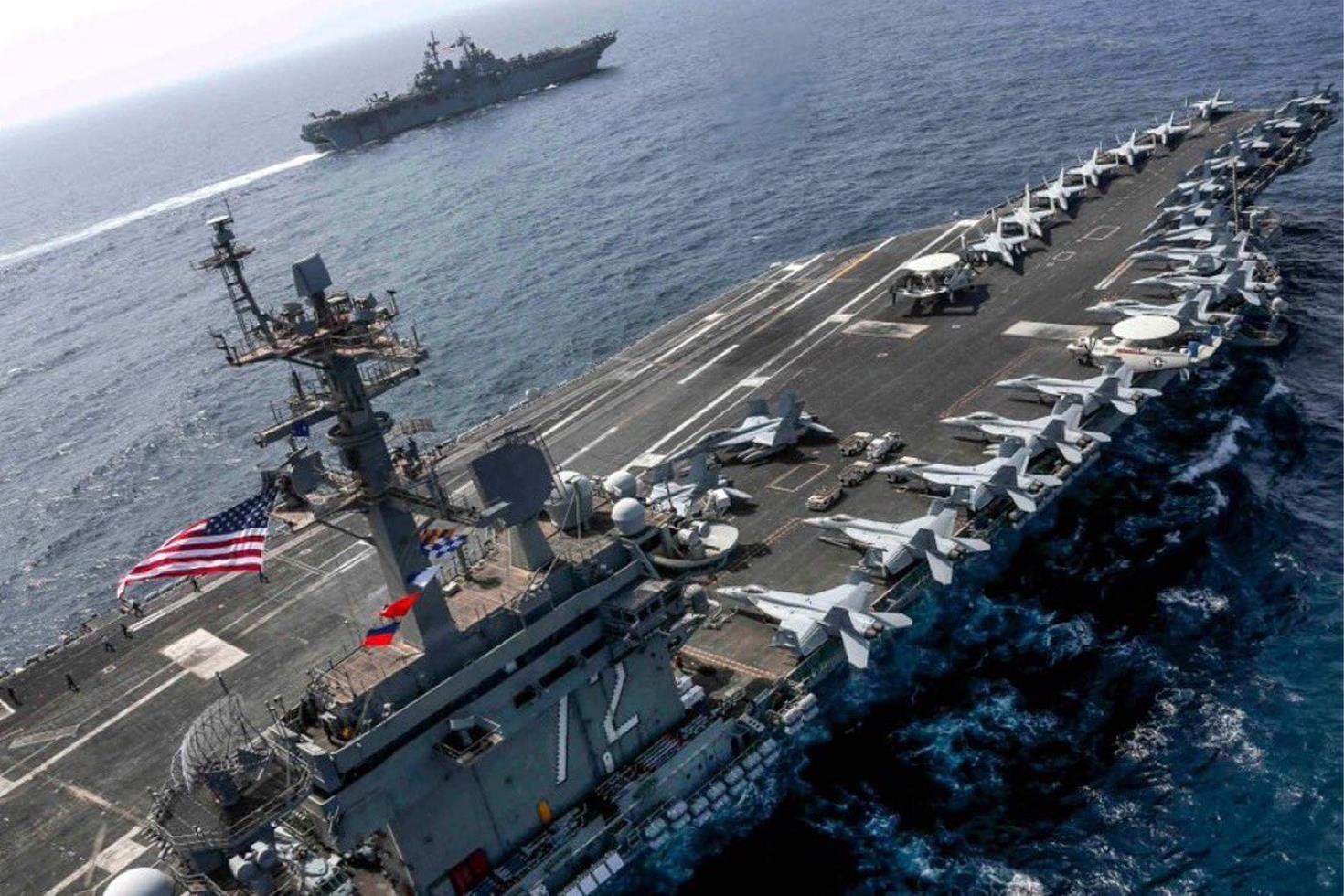 Savaş çanları çalıyor Dev uçak gemisi bölgeye ulaştı, iptal haberleri art arda geldi