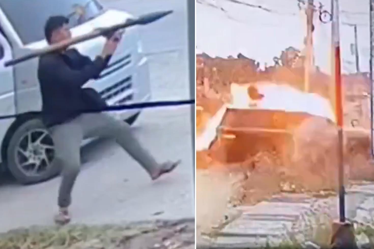 Belediye başkanının makam aracına roketatarlı saldırı