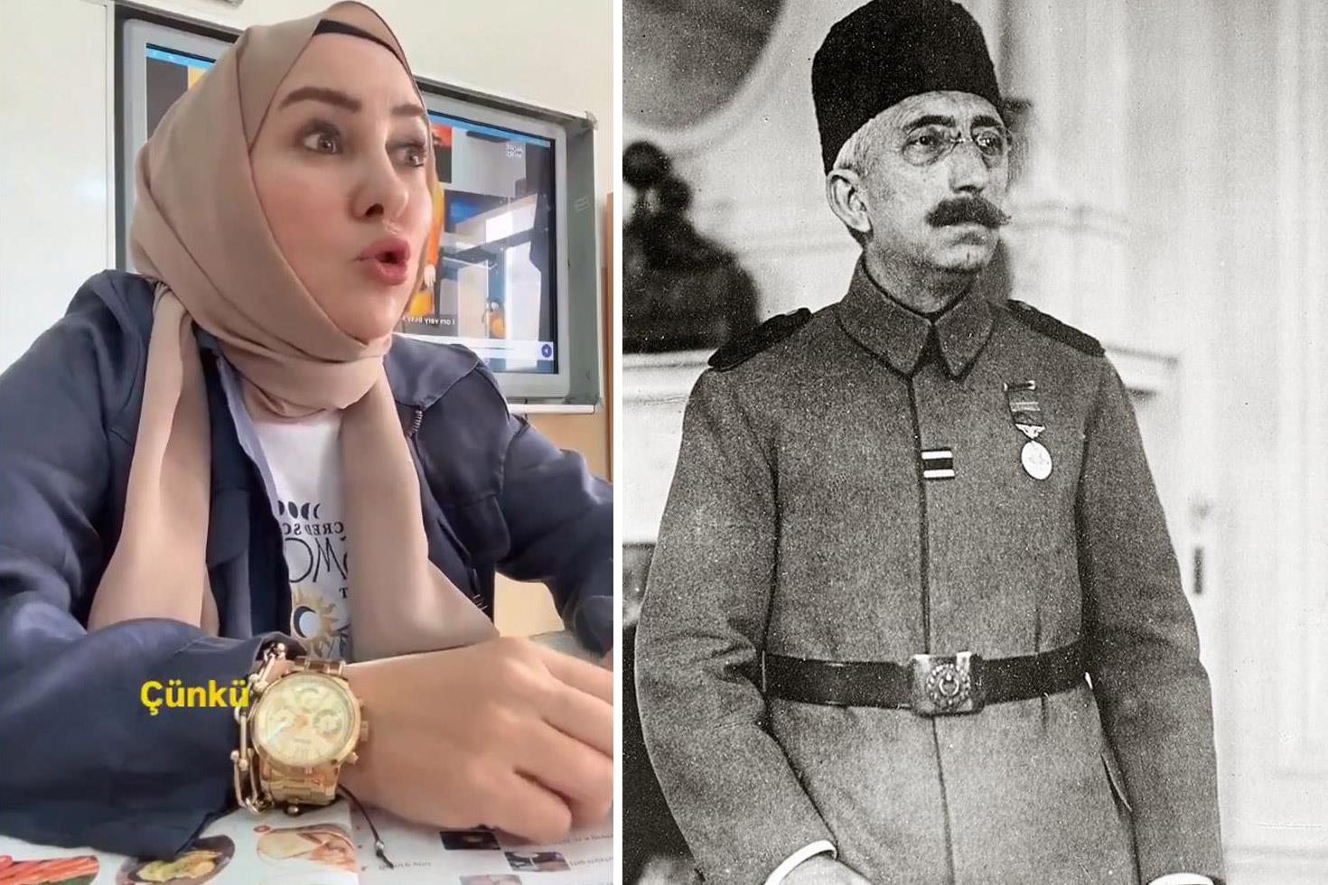 Kadın öğretmenin Vahdettin için söyledikleri gündem oldu