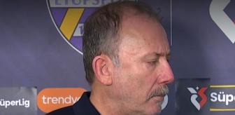 Maç sonu konuşmakta çok zorlandı