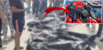Onlarca kişiyi taşıyan feribot battı! Cesetleri yan yana dizdiler