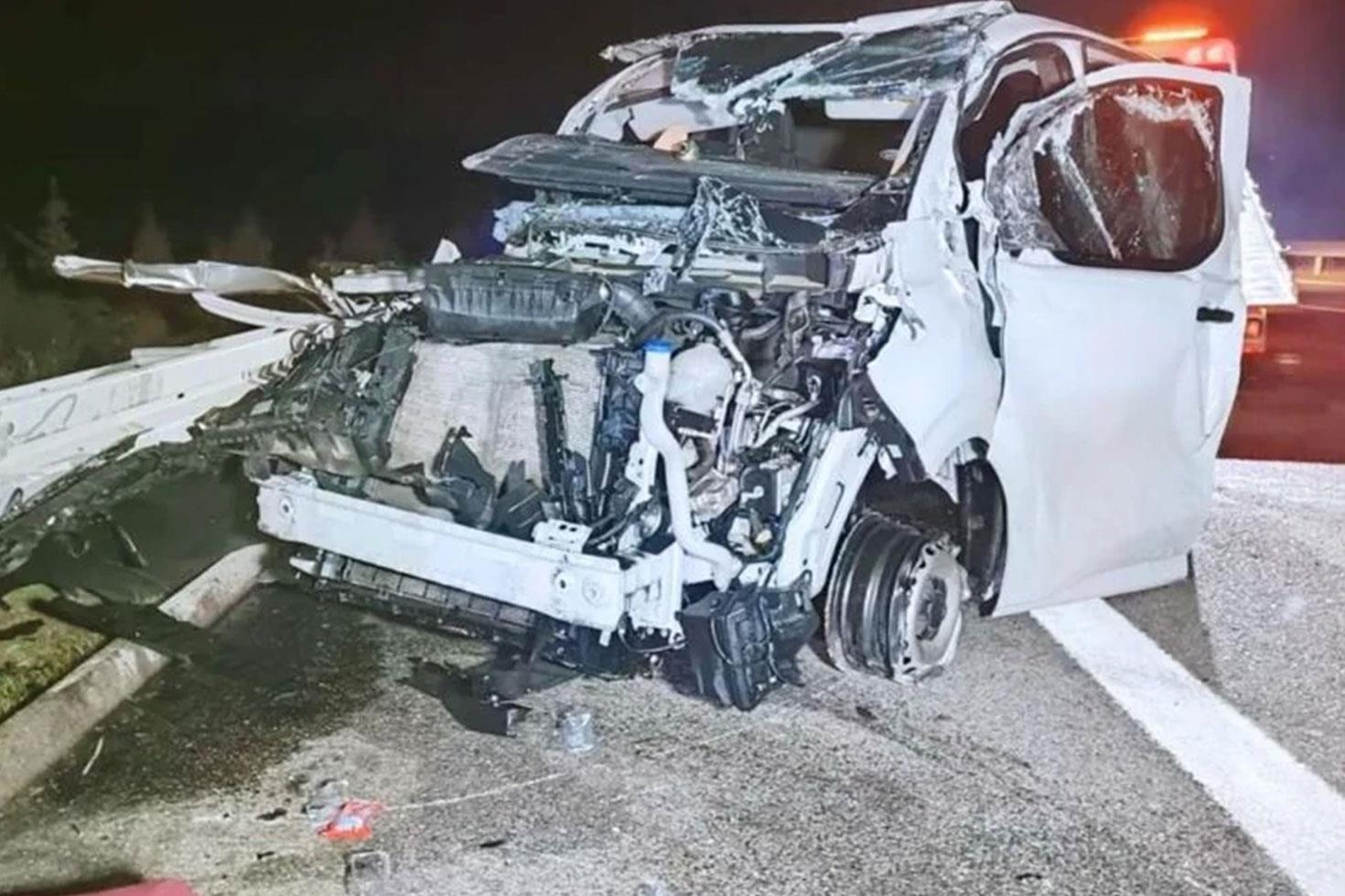 Zırhlı araç kaza yaptı, kilolarca altın ortadan kayboldu