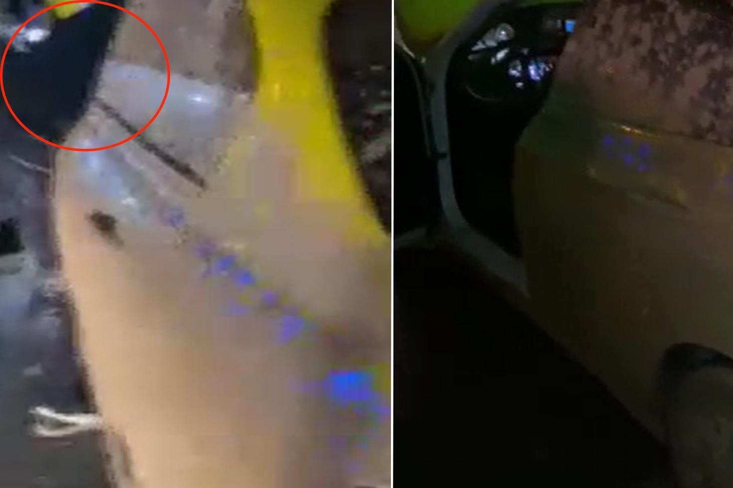 Havalimanından bindikleri takside dehşet saçtılar: Şoförü darp edip kaçtılar