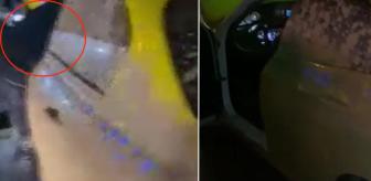 Havalimanından aldığı yolcular taksiciye kabusu yaşattı