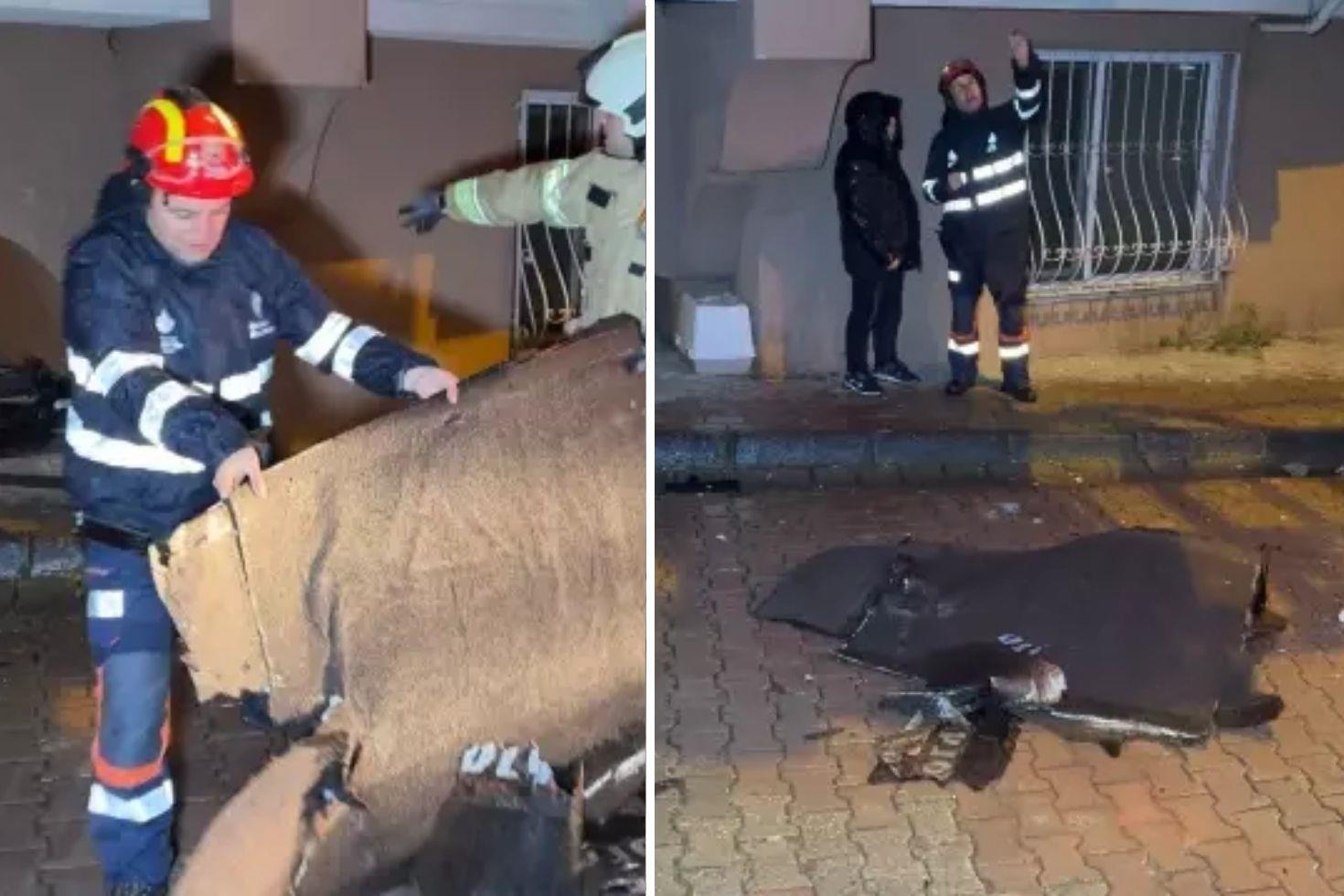 İstanbul’u fırtına vurdu Çatılar uçtu