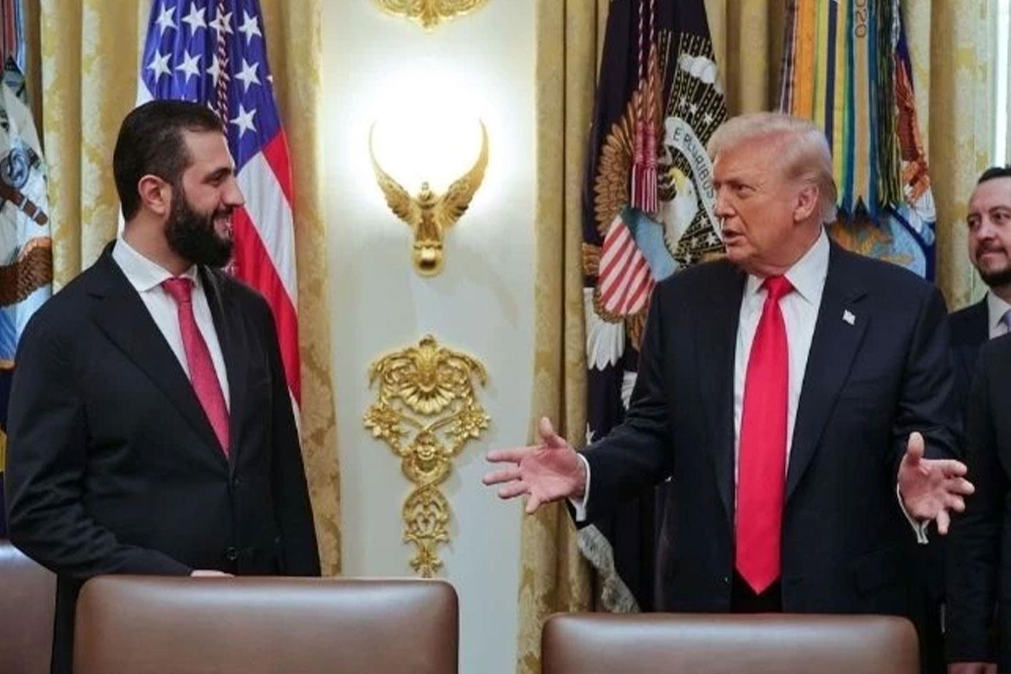 ABD Başkanı Trump: Suriye Cumhurbaşkanı ile çok iyi bir görüşme gerçekleştirdik