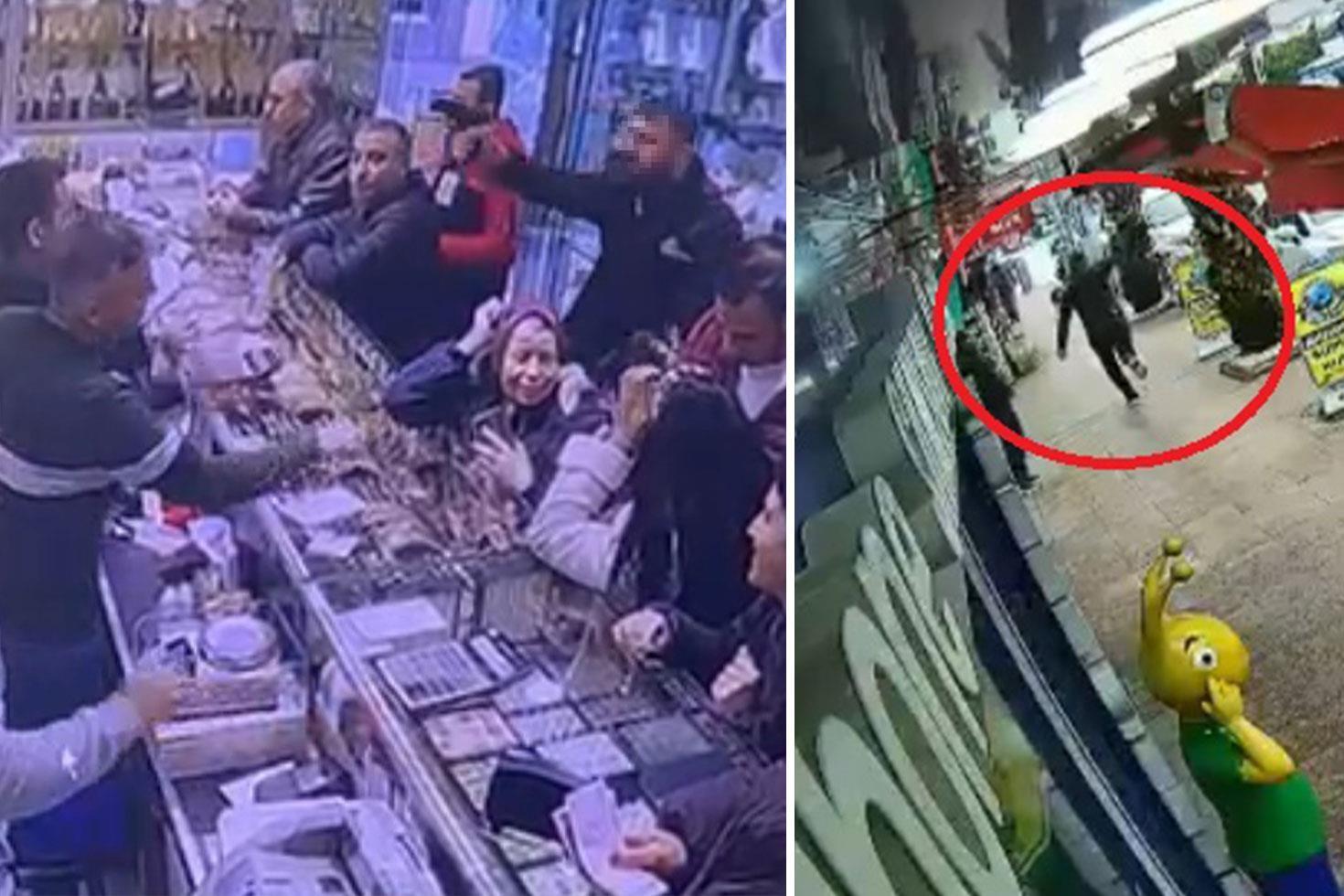 100 gram altını aldı, havaya ateş açıp kaçtı