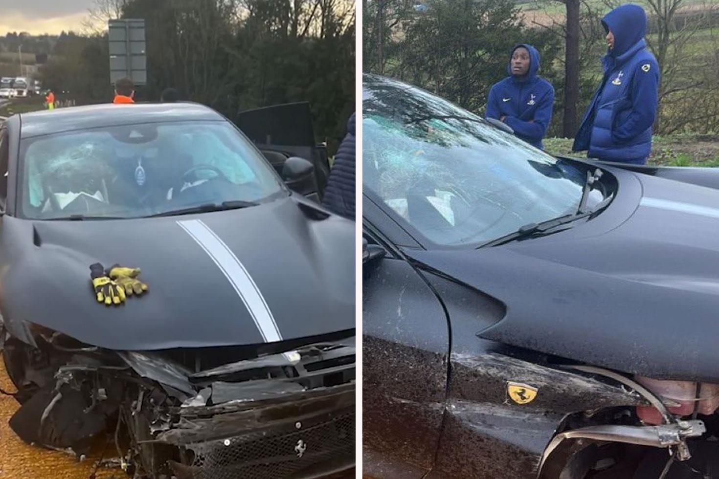 İsmi Fenerbahçe ile anılan Kolo Muani trafik kazası geçirdi