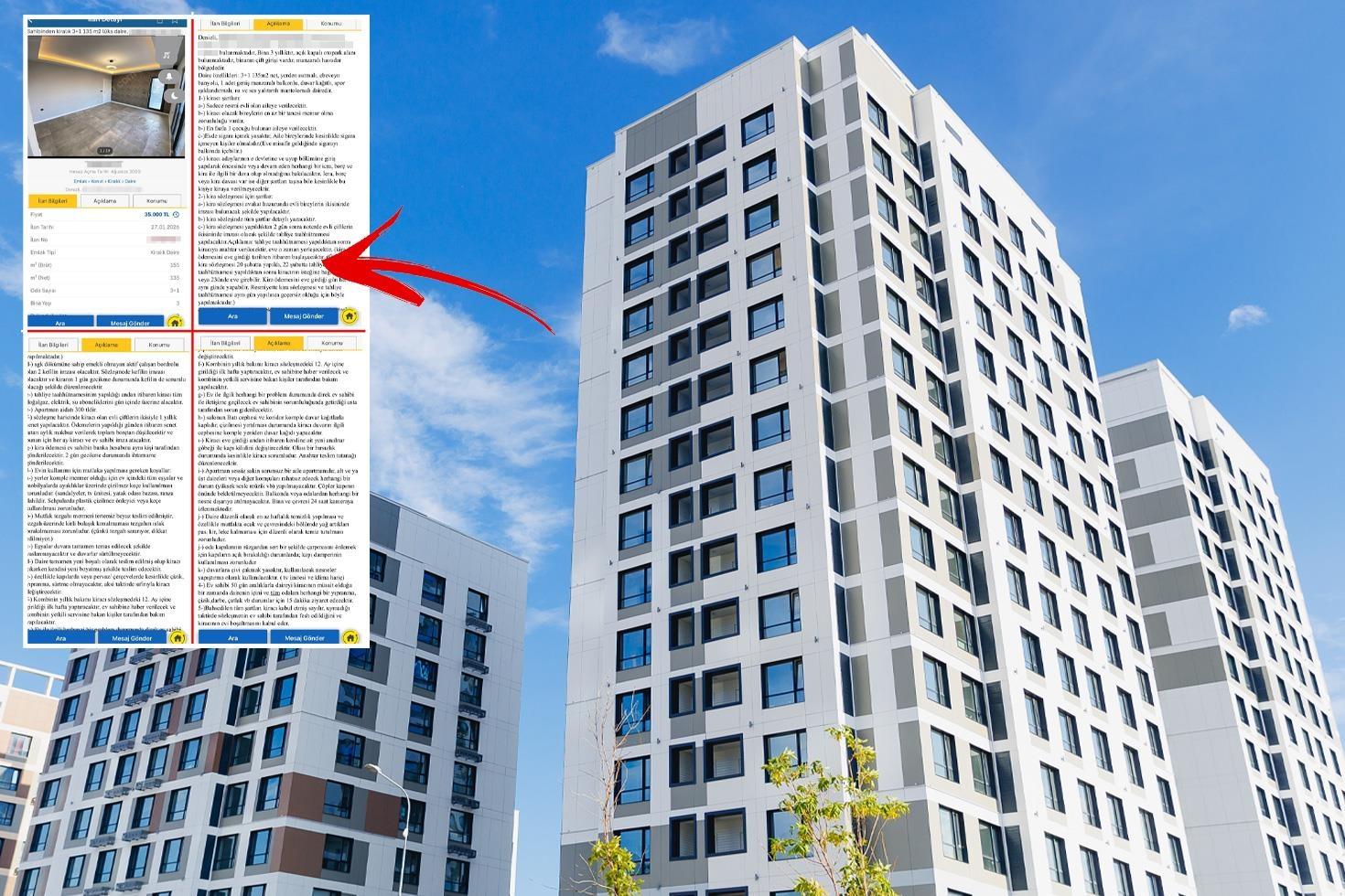 Ev sahibinin kiracıdan istediklerine bakın Bulaşıktan teftişe kadar sayfalarca şart koştu