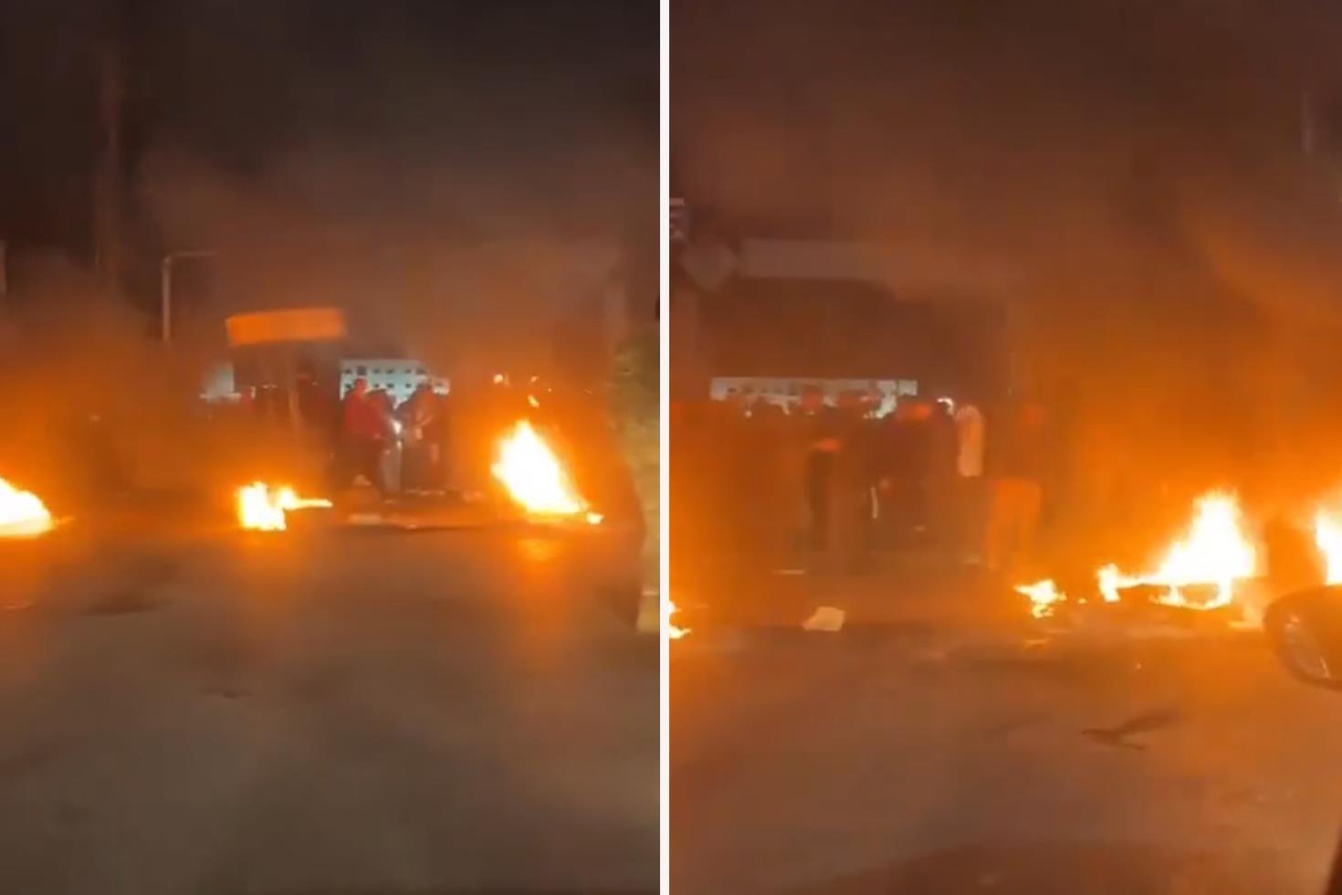 Lübnan’da maaşlarının iyileştirilmesini isteyen emekli askerler, Meclis binasına girmeye çalıştı