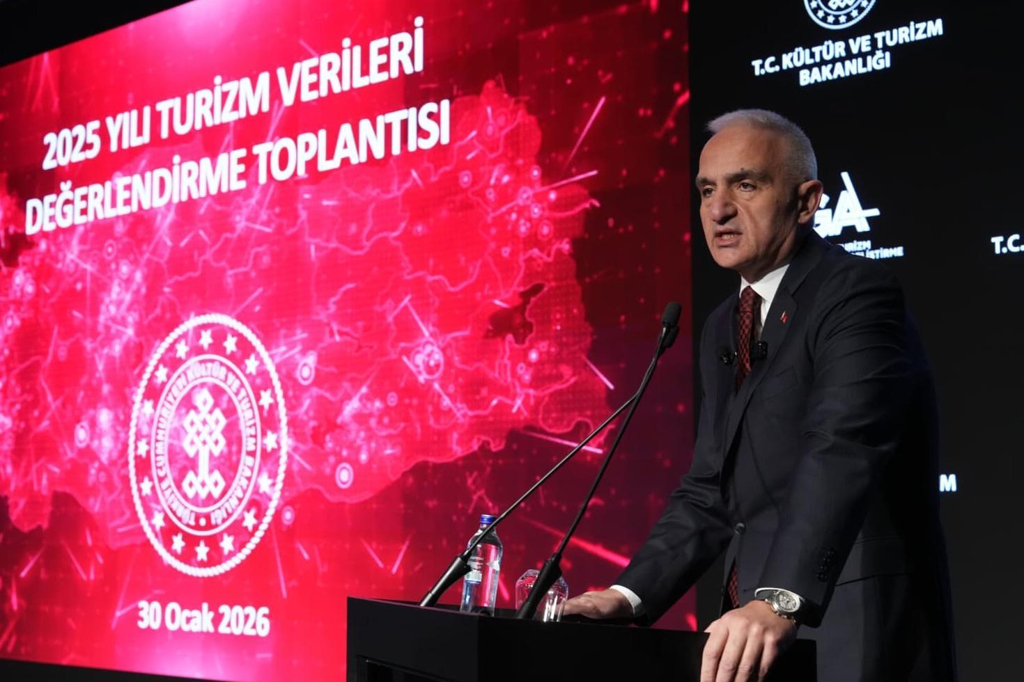 Cumhuriyet tarihinde bir ilk Turizm geliri 65.2 milyar dolarla rekor kırdı