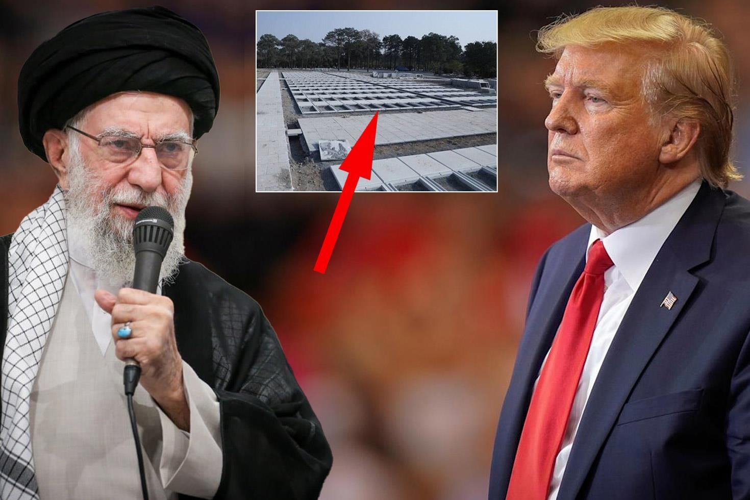 İran’da ABD askerlerinin defnedilmesi için beş bin mezar hazırlandı