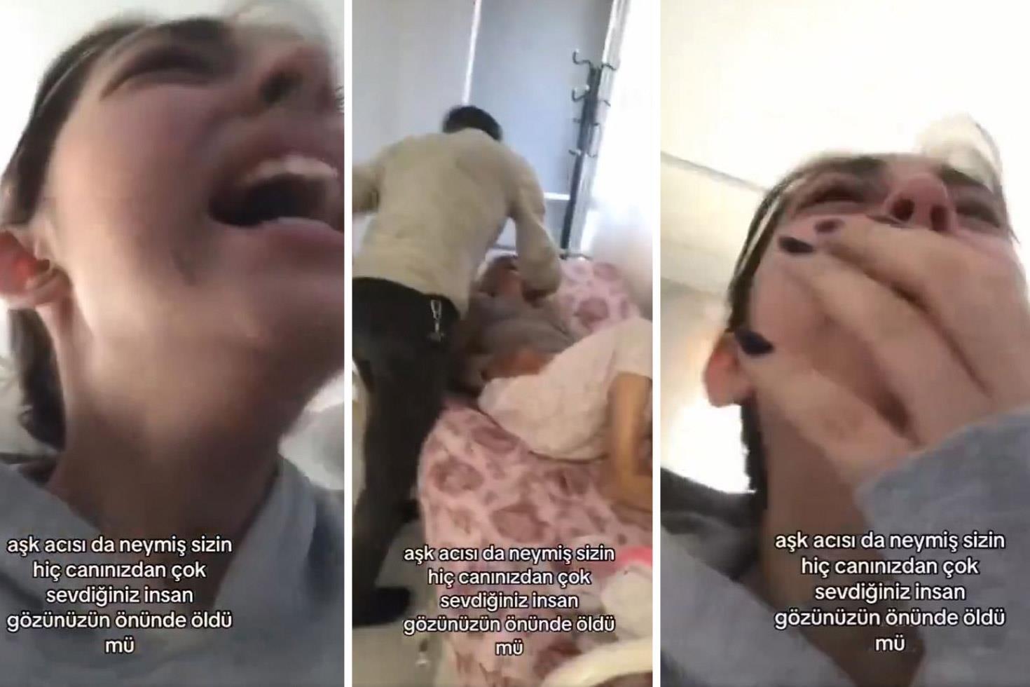 Ne günlere kaldık: Babası vefat eden kız, o anları kayda alıp paylaştı