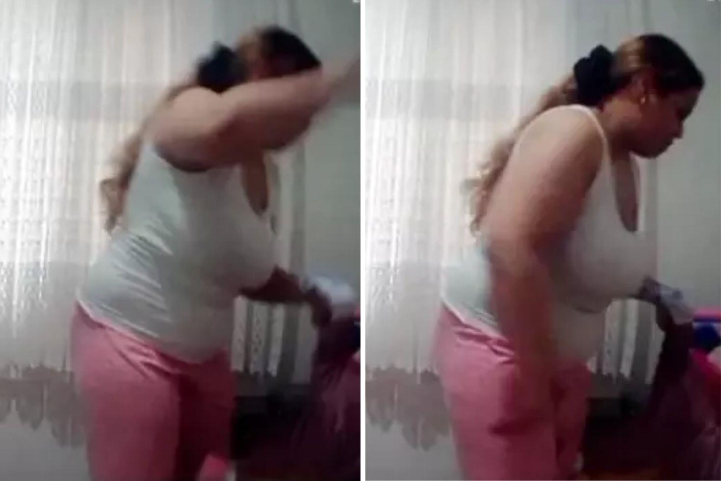 Bebeğine şiddetle suçlanan kadın hakim karşısında Görüntüleri reddetti